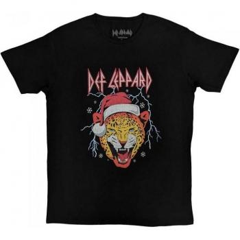 Def Leppard Unisex T-Shirt mit Leoparden-Design XL schwarz