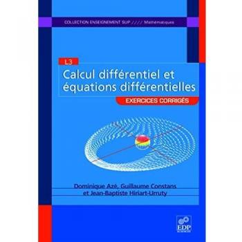 Calcul différentiel et équations différentielles