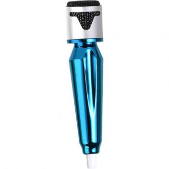 Mini Microphone avec Casque et Prise Jack, Plug and Play, Économie d'Énergie