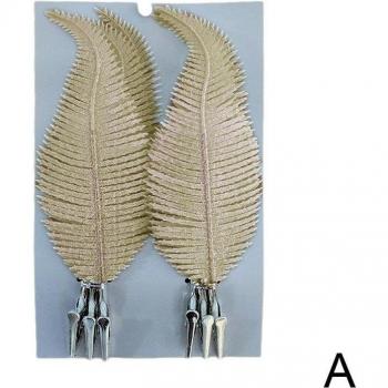 Feather Christmas Tree Decor