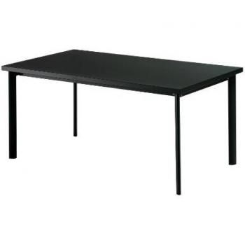 Schwarzer Star-Tisch von EMU mit den Maßen 160x90 cm