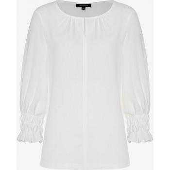 More & More Bluse in Offwhite, 3/4-Arm, Größe 46 für Frauen