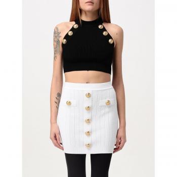 Blouse Balmain misto viscosa nera, 38
