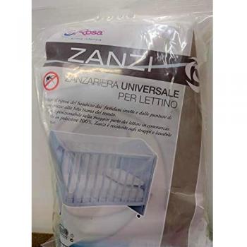 Rosa prima infanzia zanzariera lettino universale