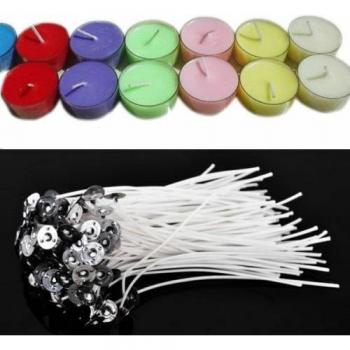 50pcs Cotton Core Candle Wicks for Candle Making