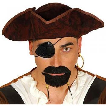 Accessori Pirata Festivo: Benda + Orecchino