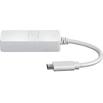 D-Link DUB-E130 Adattatore di Rete USB C a Ethernet 10/100/1000 Mbps