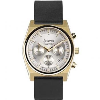 Accurist Origin Men's Gold Case Chronograph Watch