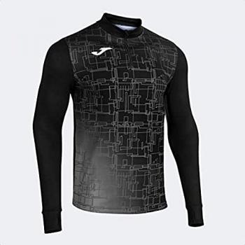 Joma Elite VIII Black 1/2 Zip Sweatshirt