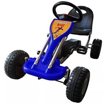 VidaXL Go Kart Pedalato Blu