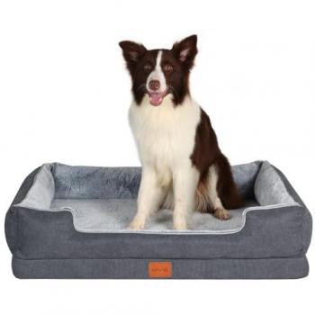 Coussin de lit orthopédique pour chien KYG 90x70x20 cm