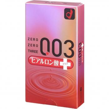 Okamoto 10‑Pack 0.03 Hyaluronic Condoms