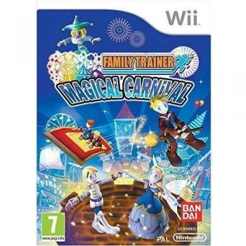 Wii Family Trainer: Magical Carnival mit Tanzmatte DE – gebraucht, originale Verpackung