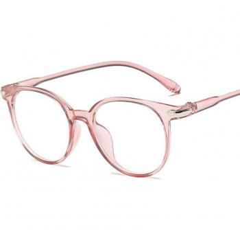 Lunettes rondes pour ordinateur avec protection oculaire