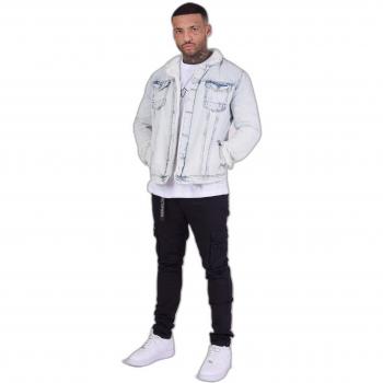Veste denim col mouton Project X Paris