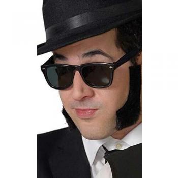 Occhiali da sole neri Blues Brothers