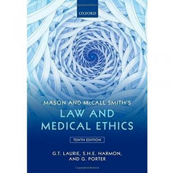 Mason and Mccall Smith's Law and Medical Ethics Paperback