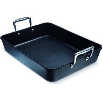 Le Creuset Teglia da forno in alluminio antiaderente, 35 x 27 cm, PFOA free, Nero