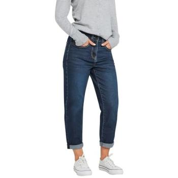 M&Co Women’s Indigo Mom Jeans L‑Size