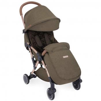 Ickle Bubba Globe Max Stroller in Khaki and Rose Gold