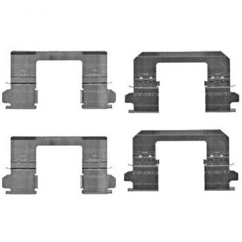 Kit d'accessoires plaquettes de frein à disque BOSCH pour RENAULT et NISSAN 1 987 474 461