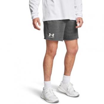 Short gris foncé homme Under Armour Rival Terry 6