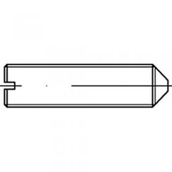 Gewindestift M3 x 8 14 H DIN 553, 1000 Stück