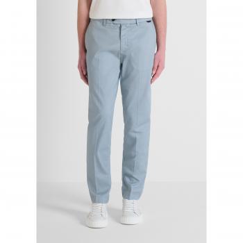 Slim Fit Mark Pantaloni in misto cotone micro elastic fantasy