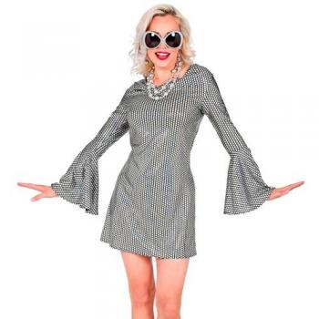 Traje Disco Glamour Años 70 Femenino