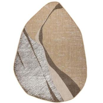 Tapis Beige en Sisal 2739 Forme Moderne 240x330 cm