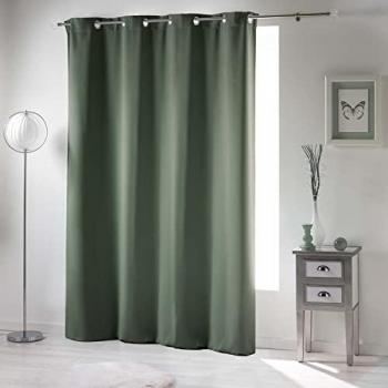 Thermo-Vorhang 135x240cm khaki blickdicht