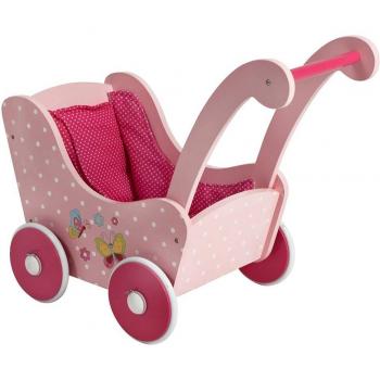 Poussette en Bois pour Poupées Bayer Chic