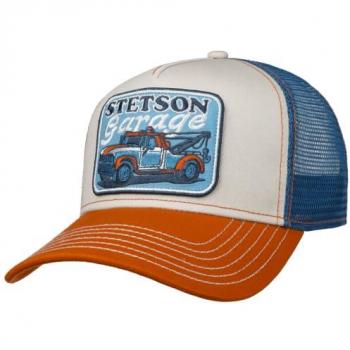 Stetson Men's Trucker Cap Stetson's Garage Rot/Schwarz