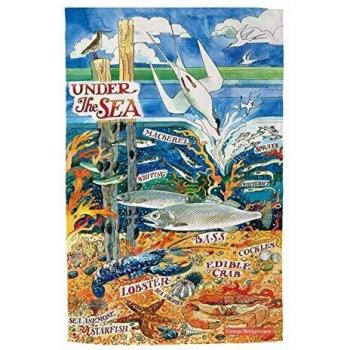 Emma Seabird 100% Cotton Tea Towel – Bridgewater Brand