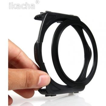 Adaptador de lente de 49 a 82 mm + soporte de filtro para Canon, Nikon y Sony Serie P