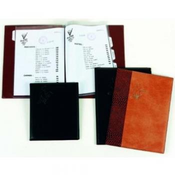 Carpeta organizadora Iberplas PVC 4º negro con pestañas