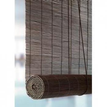 STOR ENROLLABLE BAMBU OCRE WENGUE DIMENSIONES: 90x175cm ancho alto INCLUYE: DOS ALCAYATAS Y DISPOSITIVO DE SEGURIDAD INFANTIL 68375 Raíz In