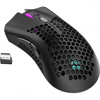 Lightweight Honeycomb Shell Wireless Gaming Mouse with RGB