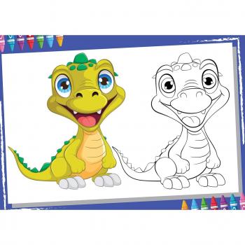 Puzzle Xtra Large Bluebird Dinosaure