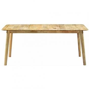 Tavolo da Pranzo in Legno Massello di Mango