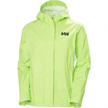 Giacca Sottile Helly Hansen Loke 2.5L Verde Lime per Donna XL