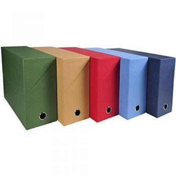 Portaprogetti A4 con Telaio in Cartone Telato Dorso 12cm e Colori Assortiti