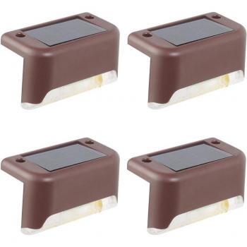4pcs Energy Efficient Solar Wall Lights