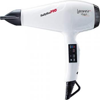 Babyliss Pro 6360IE Luninoso Föhn – 2100 W, bianco