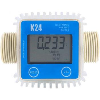 Medidor de Flujo de Turbina K24 con Pantalla Digital