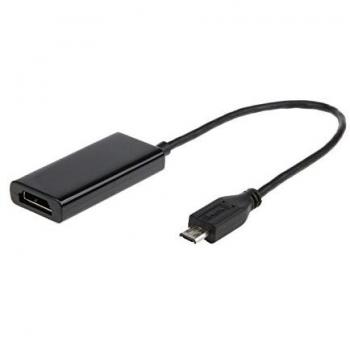 Iggual IGG312926 Adaptador de Video Micro USB a HDMI Negro