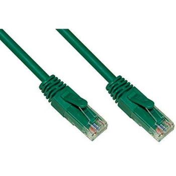 Cavo Ethernet Categoria 6A Verde 15 m, Non Schermato, Awg‑24