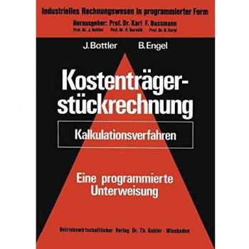 Kostenträgerstückrechnung