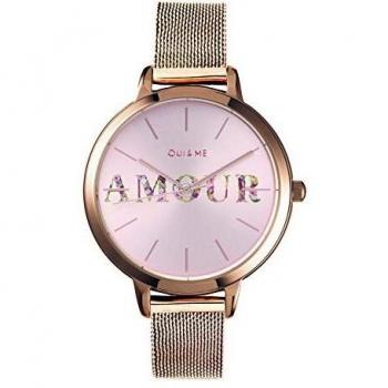 Oui&Me Reloj Elegante Fleurette Oro Rosa ME010043