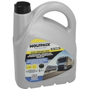 WOLFPACK 15 W‑40 Tracción Industrial – Envase de 5 L